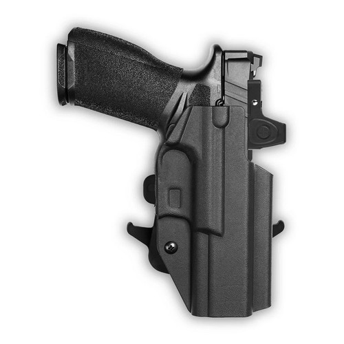 We The People Holsters OWB-R197_1000-R Red Dot Optic Cut OWB Holster for Springfield Echelon (4.50" BBL), Black, Right Hand