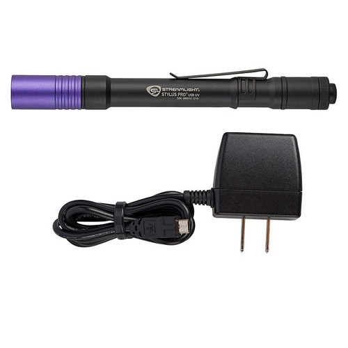 Streamlight Stylus Pro USB UV Penlight Rechargeable Ultraviolet LED Flashlight