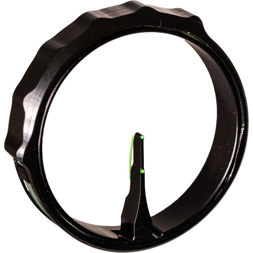 AVX-41 Ranger Fiber Optic Ring Pin with RheoStat Cover, Dual Pin, .019, Green