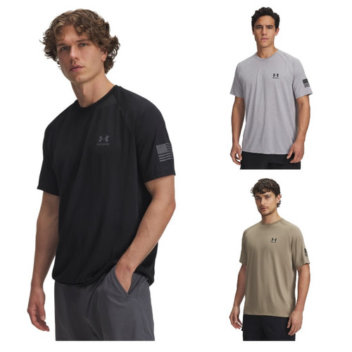 Under Armour 6004090 Men's UA Freedom Left Chest T-Shirt