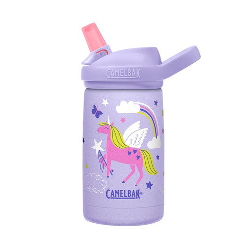 CamelBak 2665501035 Eddy®+ Kids 12 oz Bottle, Insulated Stainless Steel, Magic Unicorns