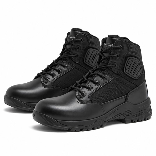 Magnum 30006SZBK Men's Strike Force 6" Side-Zip Tactical Boots