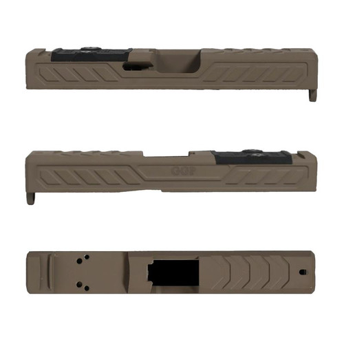 Grey Ghost Precision Stripped Slide, Glock 19 Gen5, Version 6, Cerakote Finish