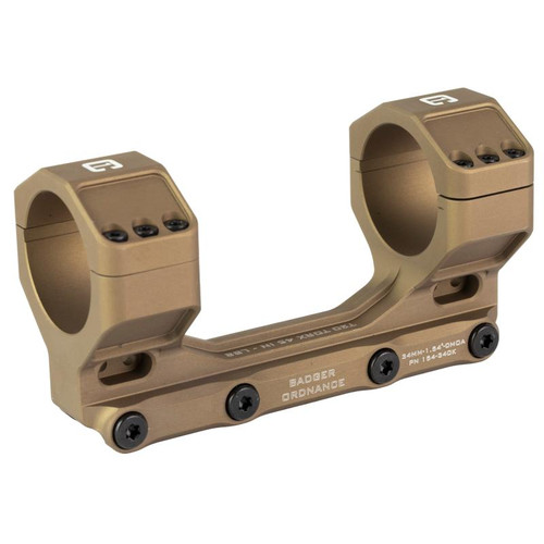 Badger Ordnance Condition One Max Mount, 34mm, 1.54 Inches Height, Picatinny, Anodized Finish