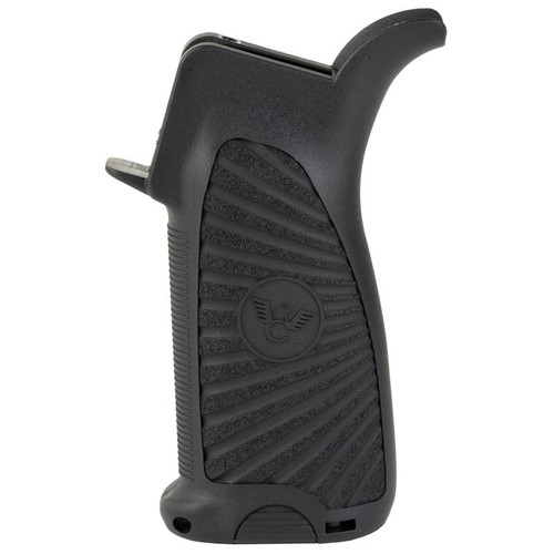 Wilson Combat TR-GRIP-BLK BCM Gunfighter Starburst Grip for AR Rifles, Matte Finish, Black