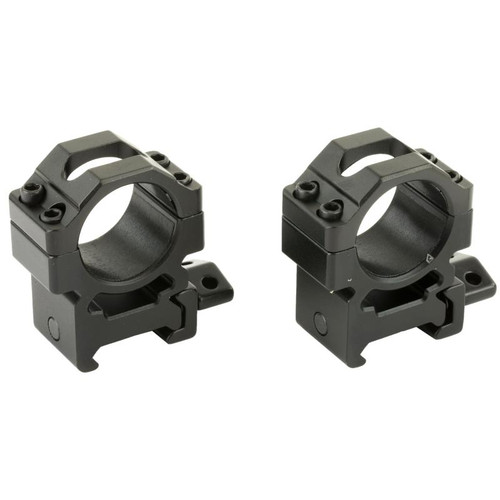 Leapers UTG RG2W1154 Pro Max Strength Rings for Picatinny, 1 Inches Medium, Black, 2 Piece