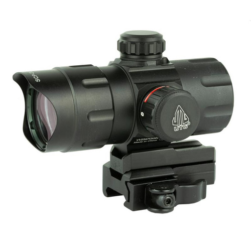 Leapers, Inc. - UTG SCP-DS3840W Instant Target Aiming Sight, Red/Green CQB Dot, 4.2 Inches, Black