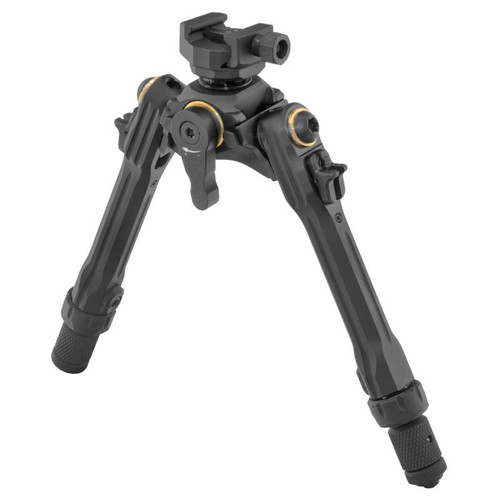 Leapers, Inc. - UTG TLUBP02-A UTG PRO TBNR Bipod, Picatinny, 7-9 Inches, Black