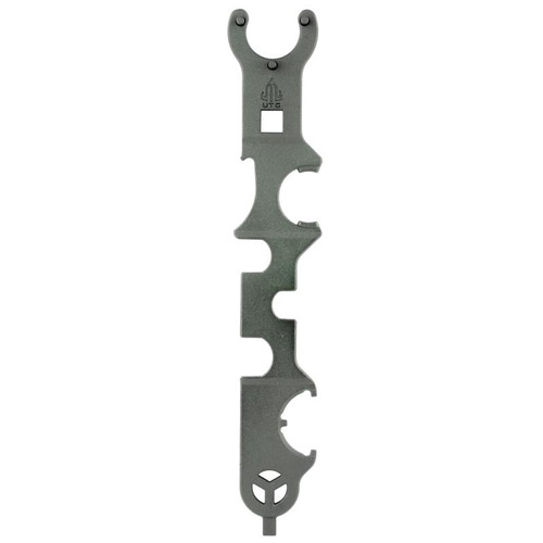 Leapers UTG TL-ARWR01 Armorer's Multi-Function Combo Wrench, Fits AR15 and AR308 Platforms, Steel, Black