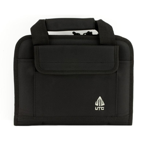 Leapers, Inc. - UTG PVC-PC01B Deluxe Single Pistol Case, Polyester, Black