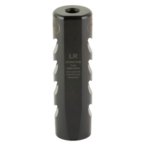 Ultradyne USA UD11240 Apollo LR Muzzle Brake, 7MM, 5/8X24 Thread, Black