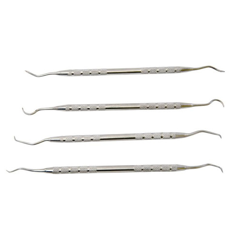 Tipton 324770 4-Piece Stainless Steel Cleaning Pick Set, Stainless Steel, 4 Pack