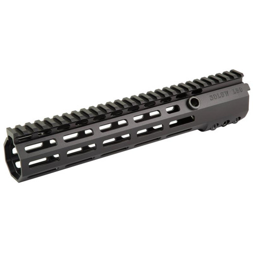 Sons of Liberty Gun Works L89 Drive Lock M-LOK Handguard - 10.75 Inch, Anodized Black, Compatible with AR Rifles and Includes Titanium Barrel Nut