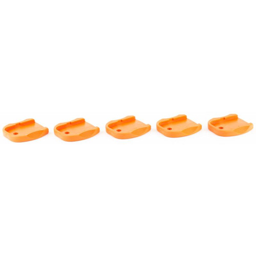 TangoDown VTMFP-001ORN Vickers Tactical Magazine Floor Plate, Fits Glock 9MM/40S&W/357SIG/45GAP, Orange, 5 Pack