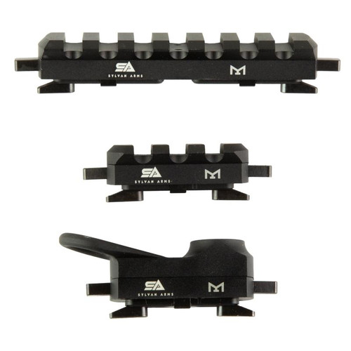 Sylvan Arms RC300 Rail Sling Mount Combo, Fits M-LOK, Quick Detach 7-Slot and 3-Slot, Black