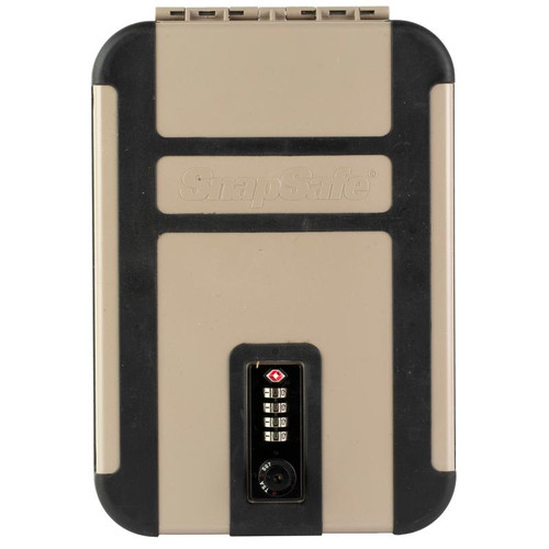 SnapSafe Treklite X-Large TSA Combination Lock in Flat Dark Earth with Security Cable