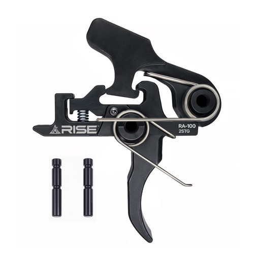 Rise Armament RA-100 Two-Stage Component Trigger, Fits AR Style Rifles, Nitride Finish, Black