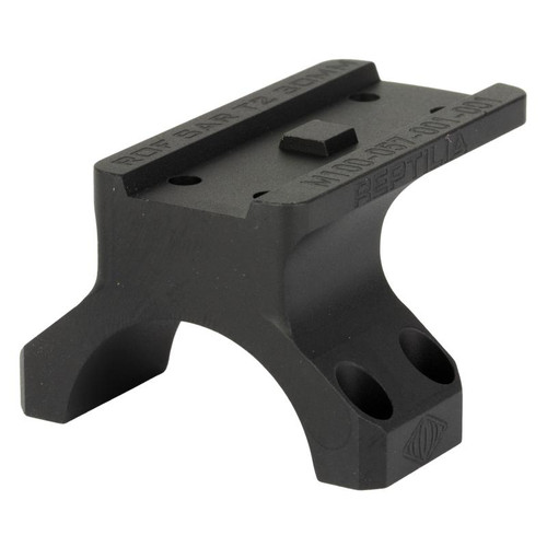 Reptilia 100-108 ROF-90 Mount, For Aimpoint Micro Footprint, Fits 30mm Optic, Anodized, Black