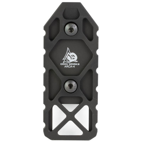 ODIN Works ACC-ML-ARCA-RAIL-4 M-LOK to Arca Conversion Rail, 4 Inches, Matte Finish, Black