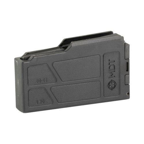 MDT 106255-BLK Magazine, LA 30-06 Polymer, Black, 3 Round