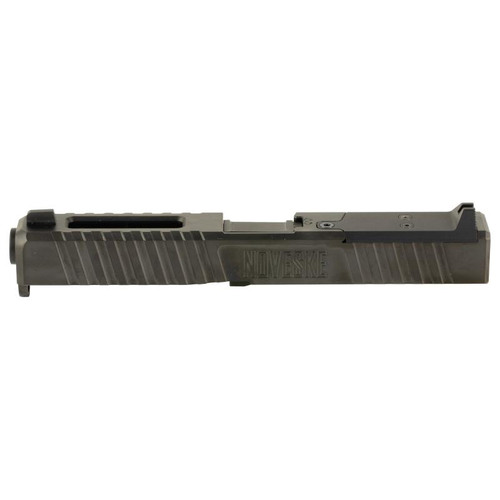 Noveske 03002704 DM Slide, Barrel, Glock 17 Gen3, Direct Mount Optics Ready, DLC Finish, Black