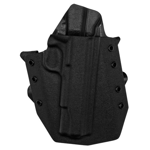GunfightersINC R0-1911GOV-0101111 Ronin OWB Holster, 5 Inches 1911 Government Models, No Rail, Black, Right Hand