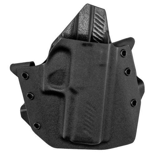 GunfightersINC Ronin Outside Waistband Holster for Sig P320 Compact - Premium Kydex, Black, Right Hand
