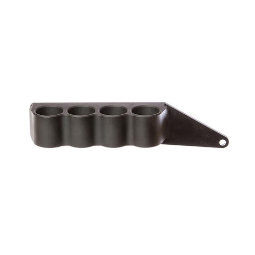 Mesa Tactical 91240 Shell Carrier, SureShell Aluminum Mossberg 500 590 4-12GA, Black