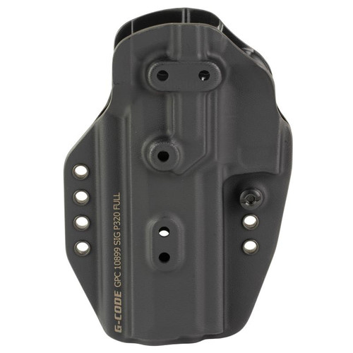 G-Code GPC-K01-108 Prime Carry Holster, Fits SIG P320 Full Size and M17, Black