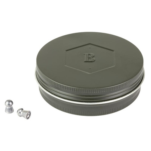 Benjamin Sheridan BD25 Pellets, 25 Caliber, 27.8 Grain, Domed Point, Tin, 200 Count