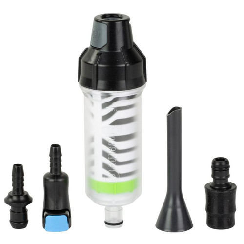 Aquamira 67016 Frontier Max Filtration System with Backcountry Plus Green, Black and Gray