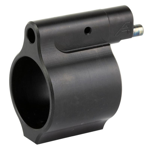 Aero Precision APRH101615C Low Profile Adjustable Gas Block for AR15, 0.875 Inches, Nitride Finish, Black