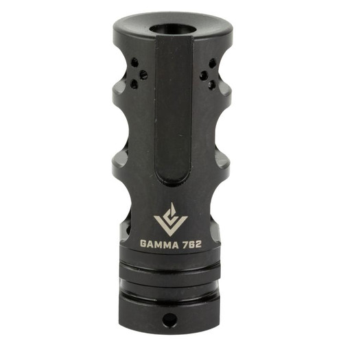 Aero Precision APVG200007A Gamma Muzzle Brake, 308 Winchester, 5/8X24 Thread, Nitride Finish, Black