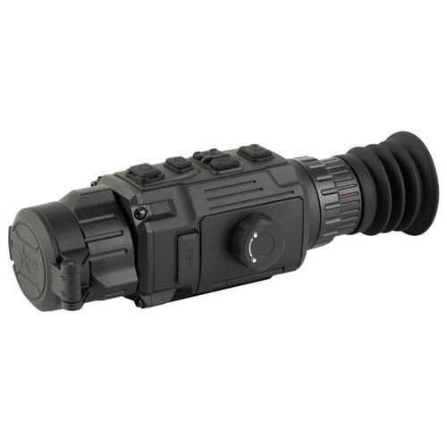 AGM Global Vision Rattler V2 Thermal Riflescope, 1X/2X/4X/8X Digital Zoom, 35mm Objective, 640x512 Resolution, Matte Black