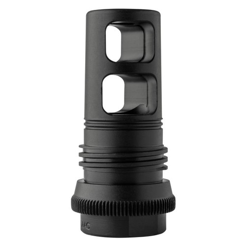 Advanced Armament Corp Muzzle Brake, 7.62NATO, 90T Taper, 5/8X24 Thread Pitch, SCARmor Finish, Black