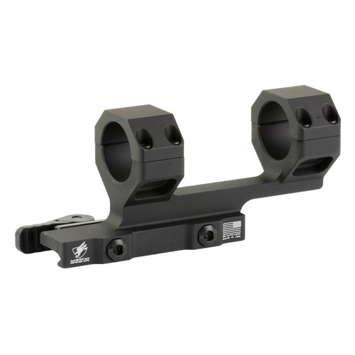 American Defense Mfg. AD-DELTA-C-M-30-STD Quick Detach Scope Mount, 1.70 Inches, 30mm, Anodized Finish, Black