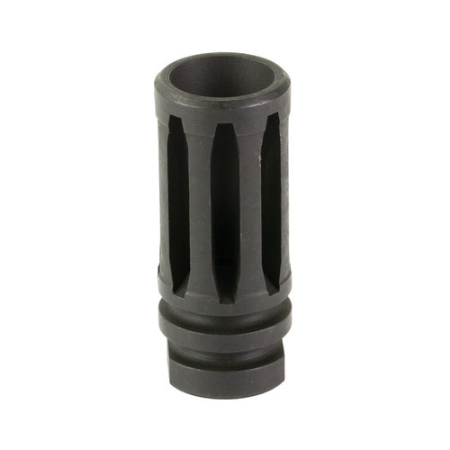 KAK Industry 1-2-28A2EXTFLASHHID Flash Hider, 556NATO, AR-15, 1/2x28 Threaded, 2.060 Inches Long, Black