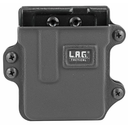 L.A.G. Tactical 35000 Single Rifle Magazine Carrier, Fits AR-15 and .223, Kydex, Black