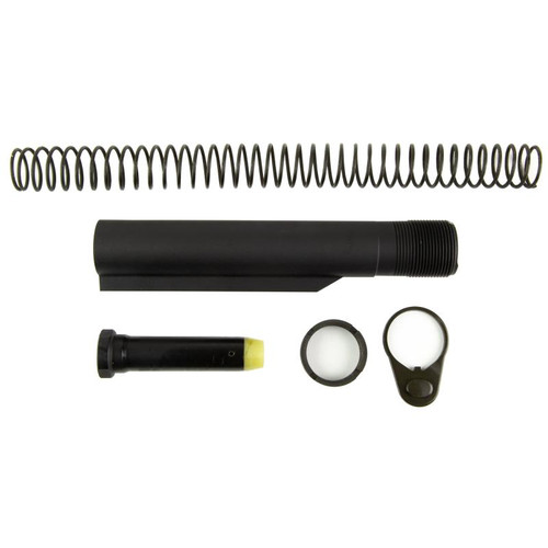 KAK Industry AR15-KT-003 AR-15 Carbine Buffer Tube Kit, Mil-Spec, Anodized Finish, Black