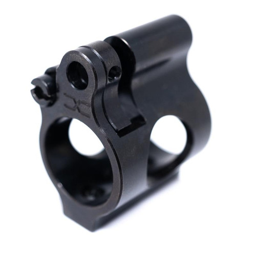 Faxon Firearms GBA-LP-625-3 Adjustable Gas Block for AR-15 Barrels, 0.625 Inches Inner Diameter, Matte Finish, Black