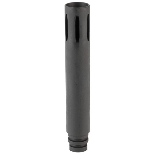 KAK Industry AR15-MD-FH-001 Retro Extended Flash Hider, 556NATO, AR-15, 1/2x28 Thread, 6 Inches, Phosphate Finish, Black