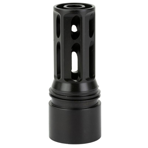 HUXWRX Safety Company 1912 Flash Hider QD, 7.62mm, M26 x 1.5 Inches, Black, Left Hand