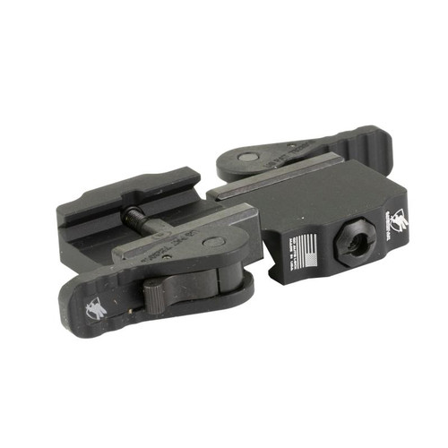 iRayUSA IRAY-AC36 Quick Detach Mount, Fits Picatinny/Helmet Rail, Anodized Finish, Black