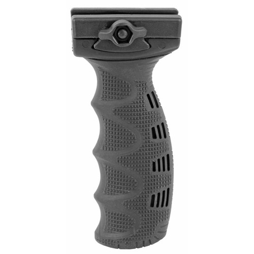 F.A.B. Defense FX-REGB Rubberized Ergonomic Foregrip, Picatinny, Black