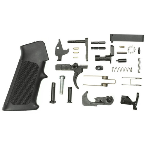 Doublestar Corp. AR270 AR15 Lower Parts Kit for 223 Remington and 5.56 NATO, Black Finish