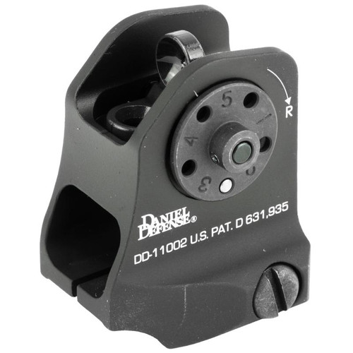 Daniel Defense 19-064-11002 A1.5 Fixed Rear Sight, Fits Picatinny, Black