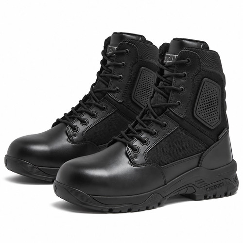 Magnum 30008SZWP Men's Strike Force 8" Side-Zip Waterproof Tactical Boots
