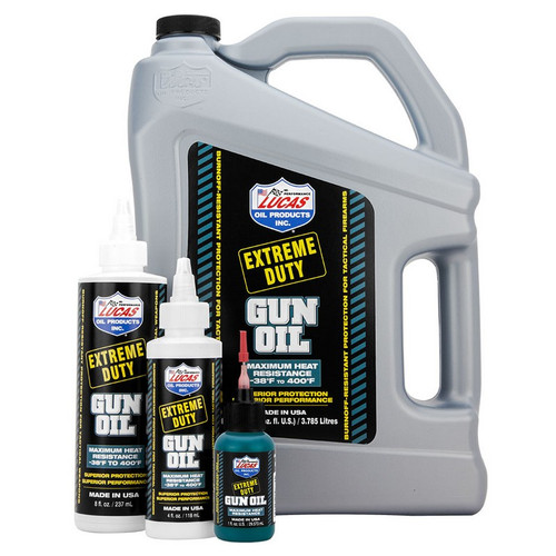 Lucas Oil Extreme Duty Gun Oil for Semi-Auto Rifles - Shotguns - & Pistols