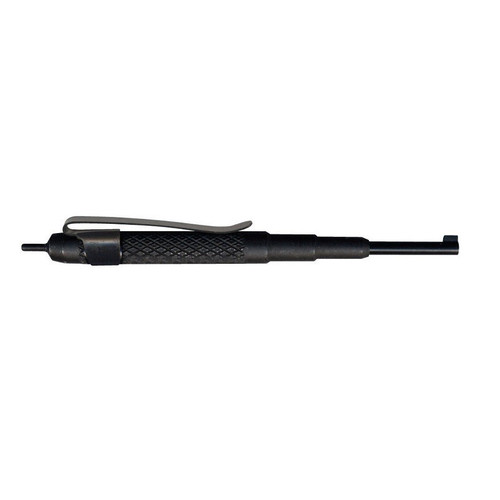 Zak Tool ZT21 Alloy Steel Handcuff Cuff Key w/ Pocket Clip, Black