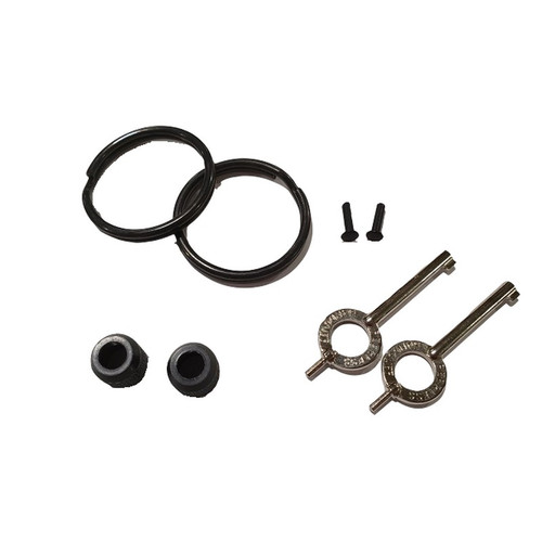 Zak Tool ZT15-KIT Handcuff Key Extension Tool Parts Kit, Black
